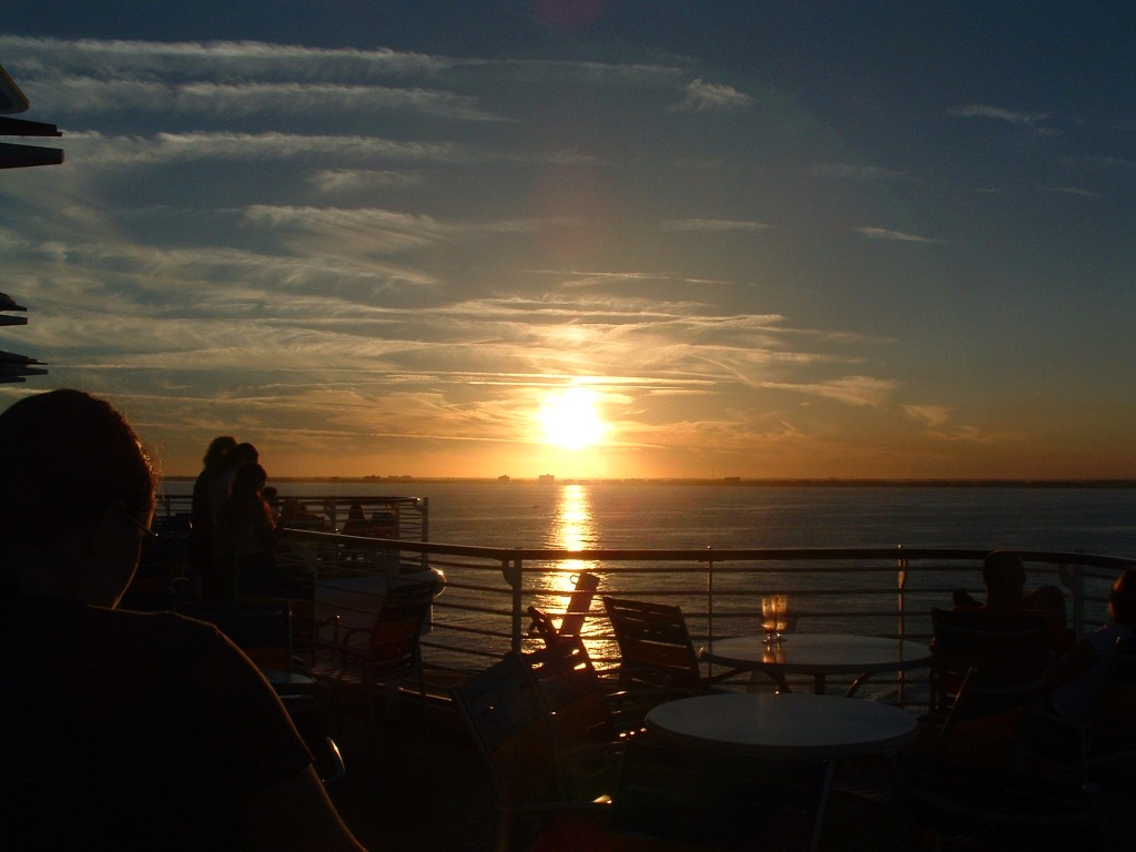 Disney Cruise Sunset