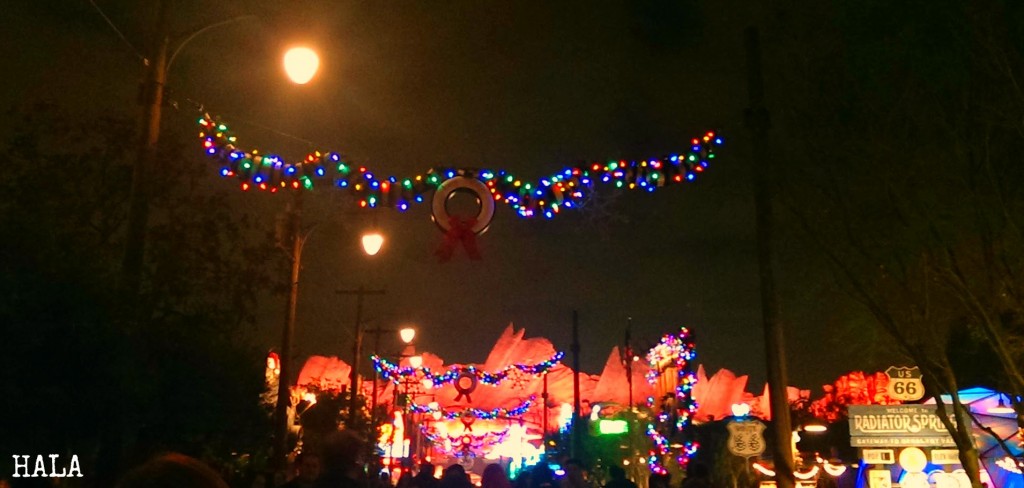 Disney At Night Carsland