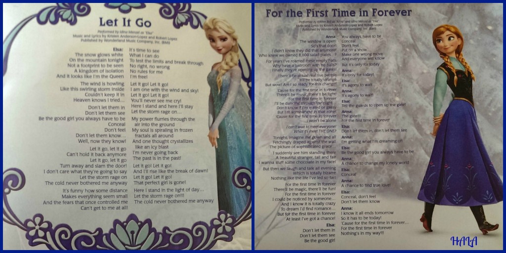 Frozen Lyrics