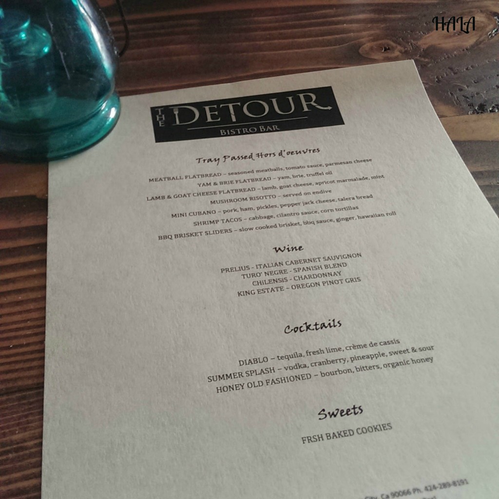 Detour-Menu