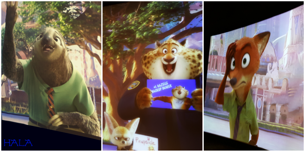 Dolby Cinema AMC Prime Zootopia Interactive Video Wall