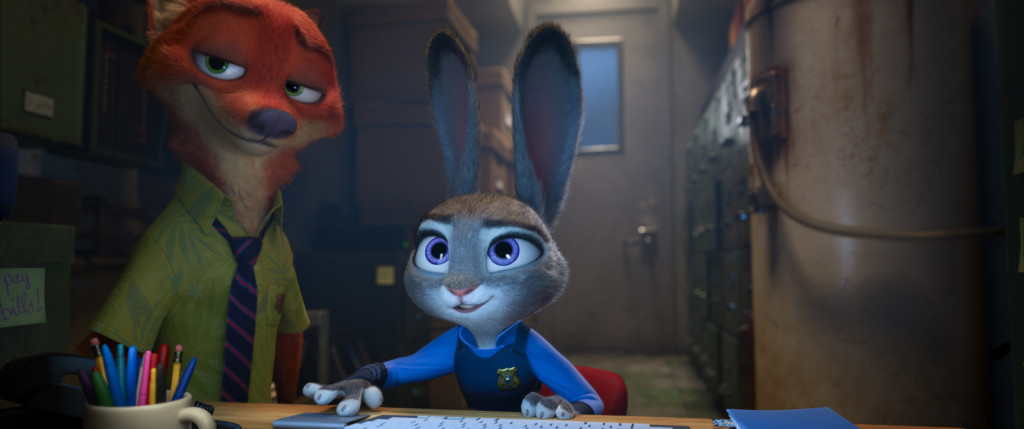 ZOOTOPIA – Pictured (L-R): Nick Wilde, Judy Hopps. ©2016 Disney. All Rights Reserved.