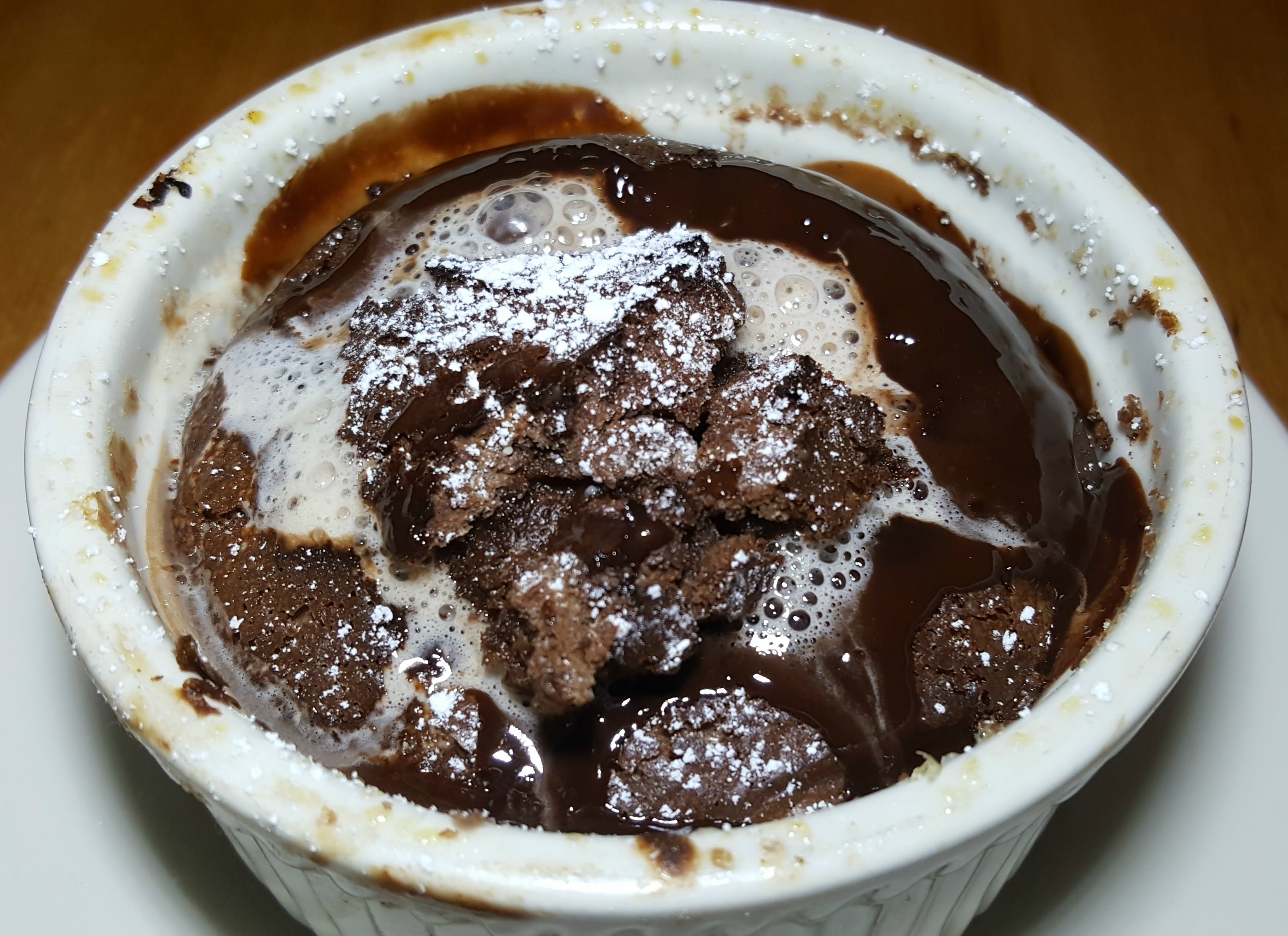 Salt Creek Grille Chocolate Ganache Souffle