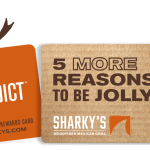 Sharky’s Where You Can Feel Good About Eating & Gifting! $25 Giftcard Giveaway!