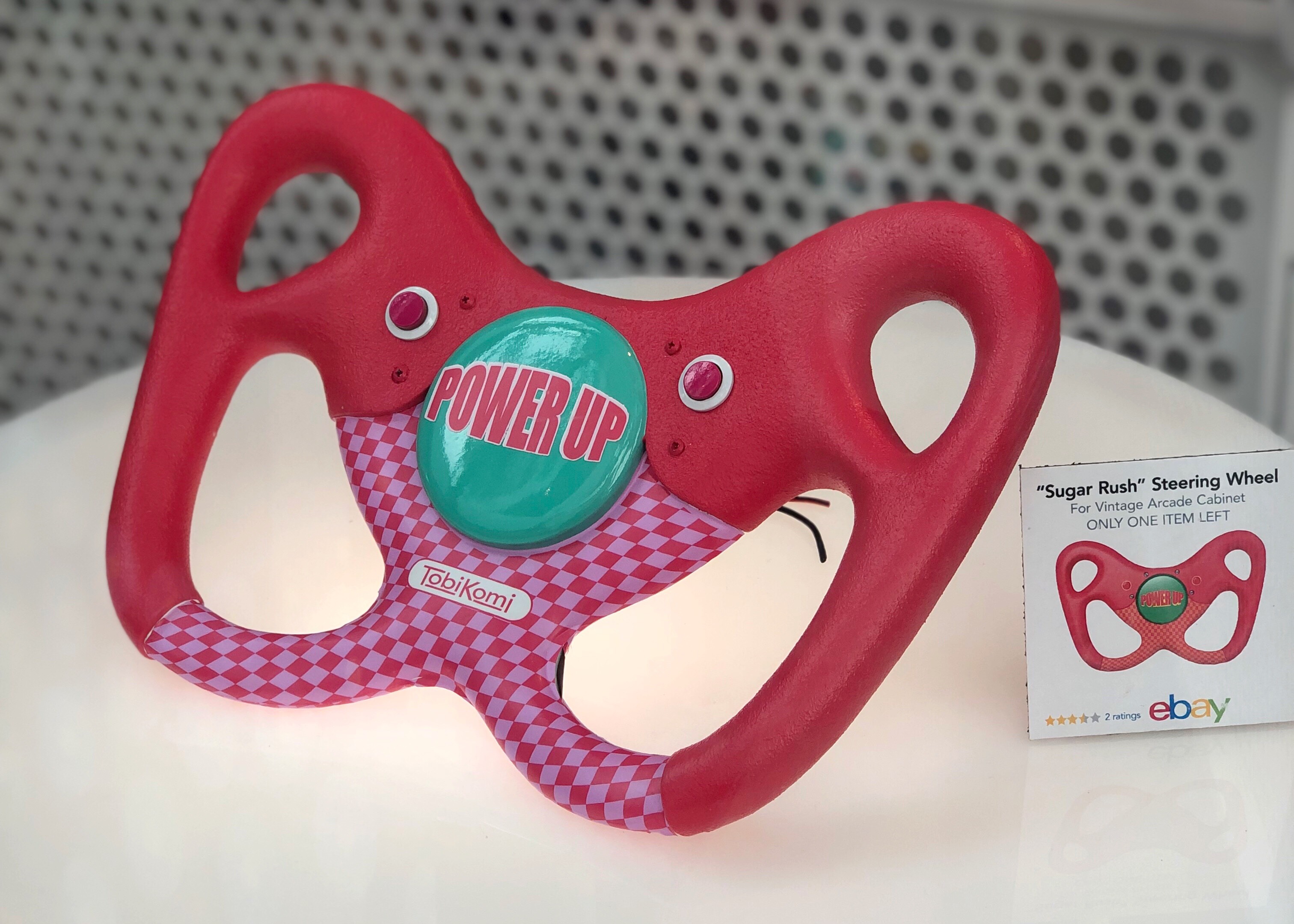 "Sugar Rush" Steering Wheel from Ralph Breaks the Internet