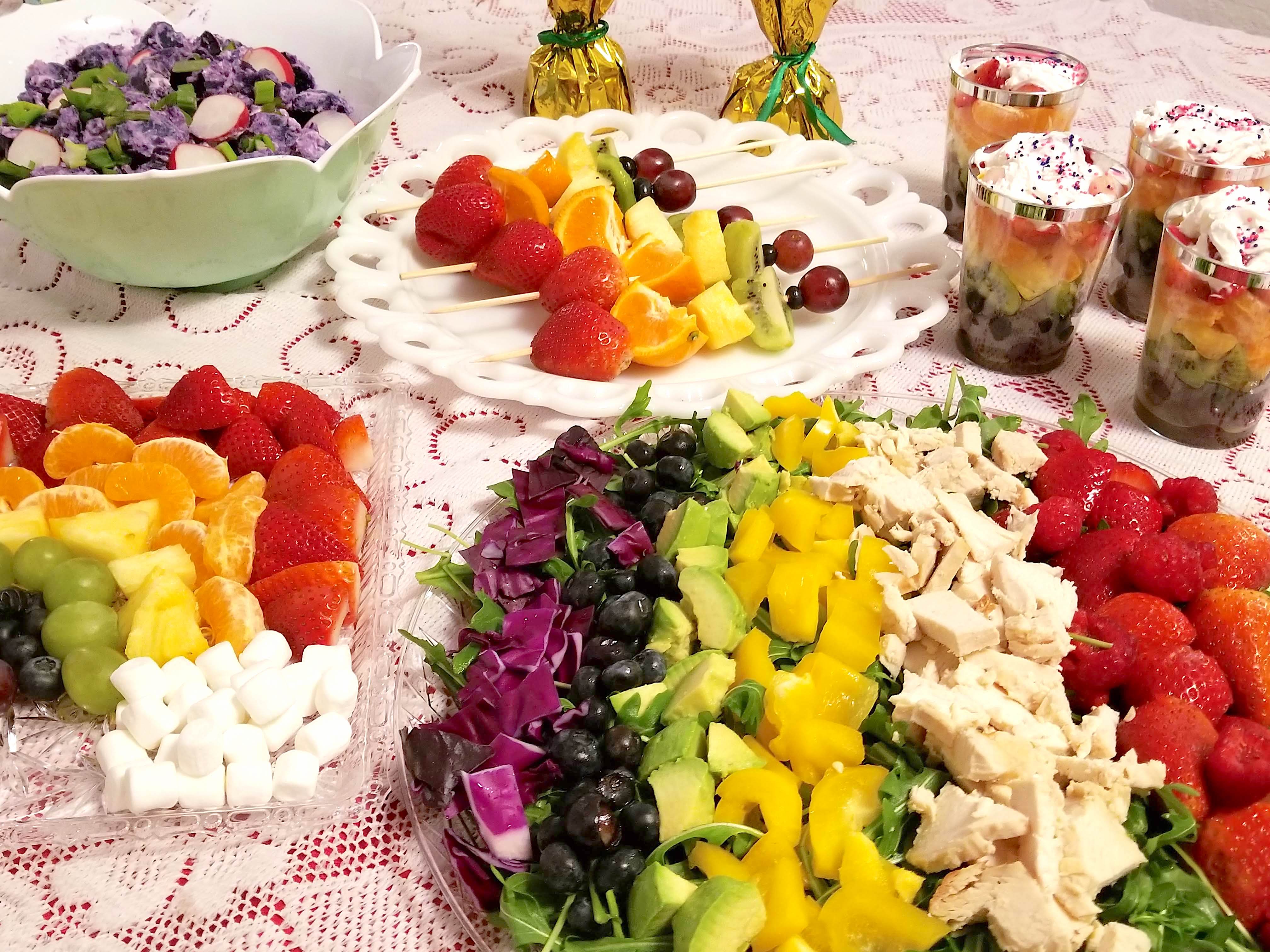 Rainbow Fruit Salad - California Strawberry Commission