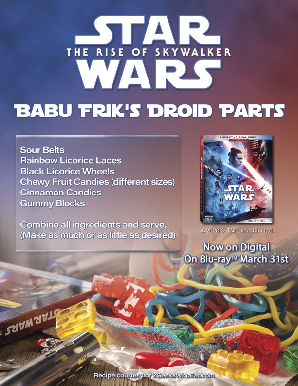 Star Wars: The Rise of Skywalker recipe