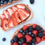 Red, Rye, & Blue Berry Toast!