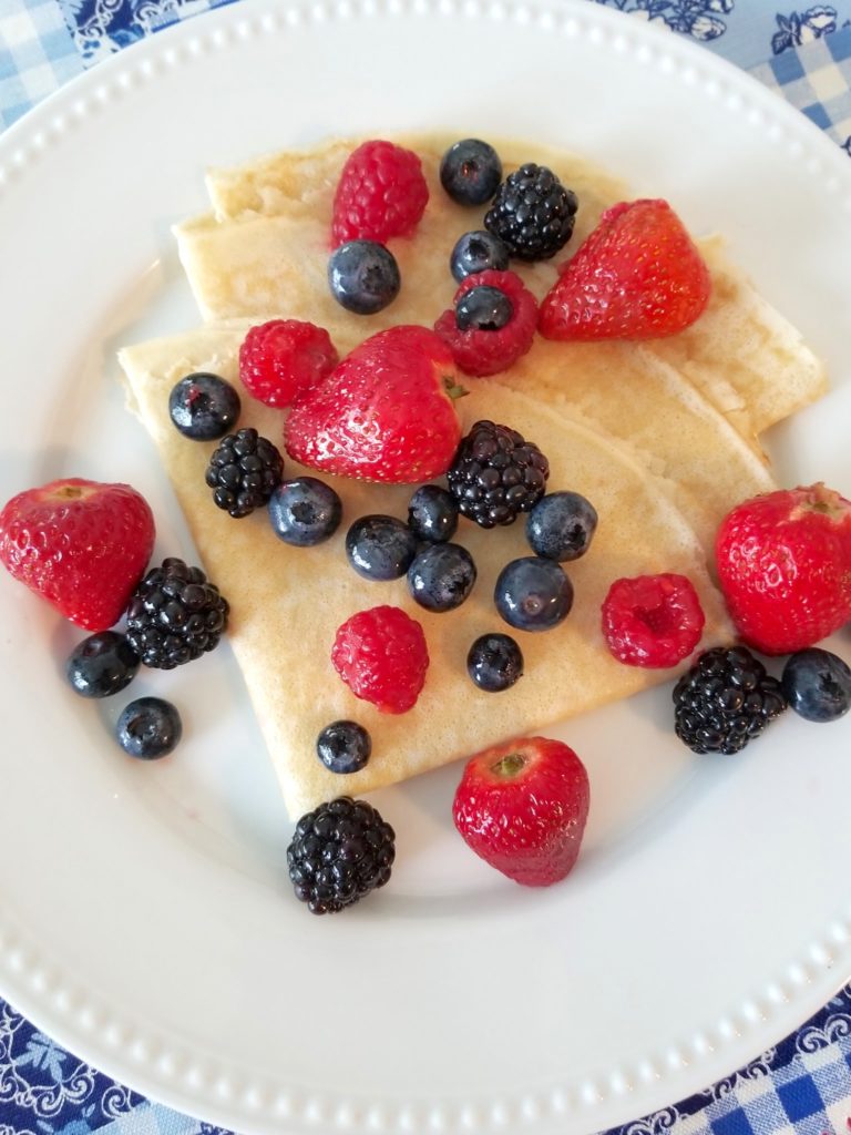 Berry Crepes with Melissa's Produce