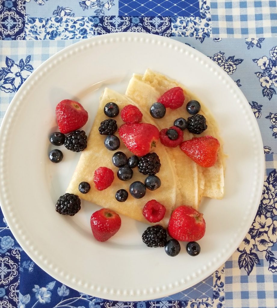 Berry Crepes for Brunch