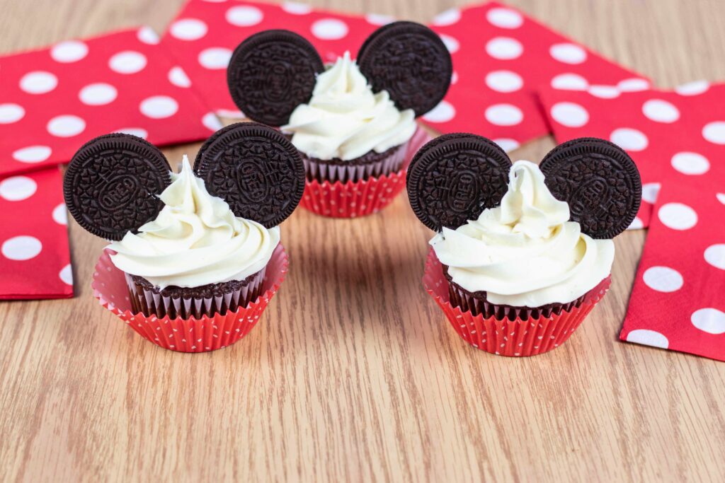 Mickey Mouse Cupcake Trio