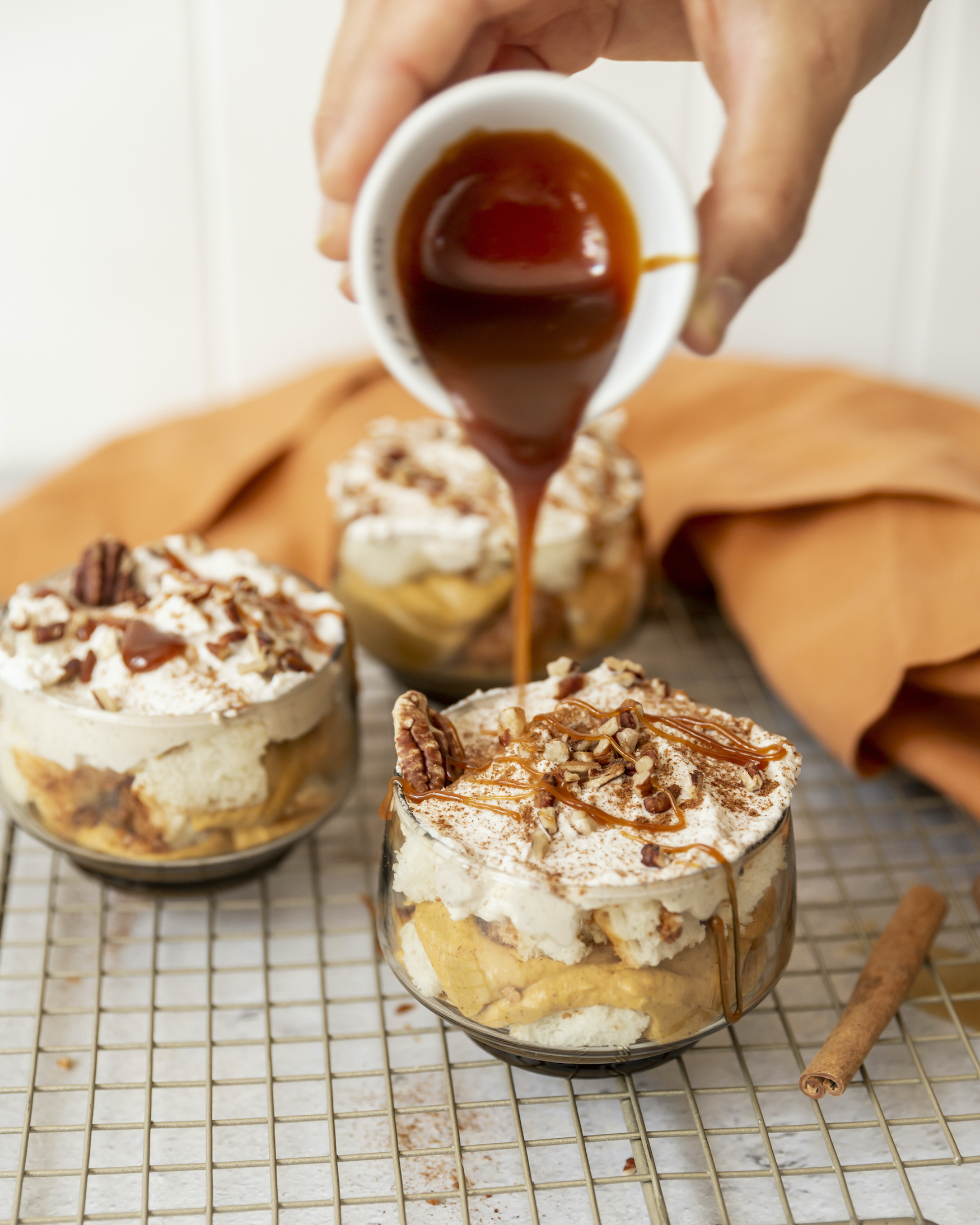 Pumpkin Cheesecake Trifle