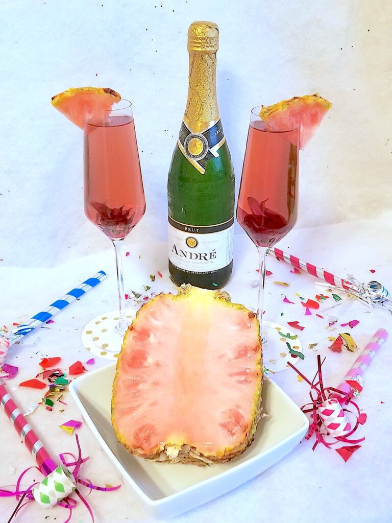 Pinkglow Pineapple Hibiscus Mimosas