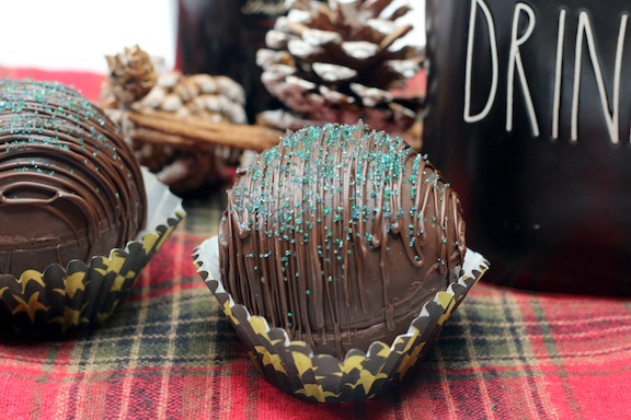 Baileys Irish Cream Hot Cocoa Bombs ready to drink!