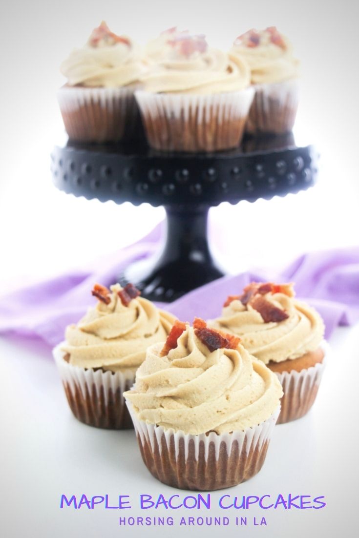 Maple Bacon Cupcakes