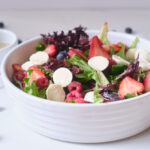 Triple Berry Salad with Lemon Poppyseed Dressing