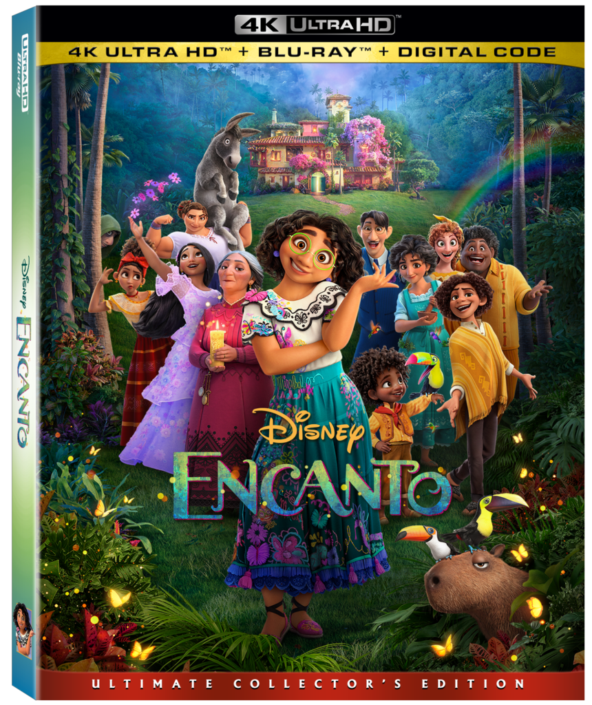 Disney's Encanto Blu-Ray DVD