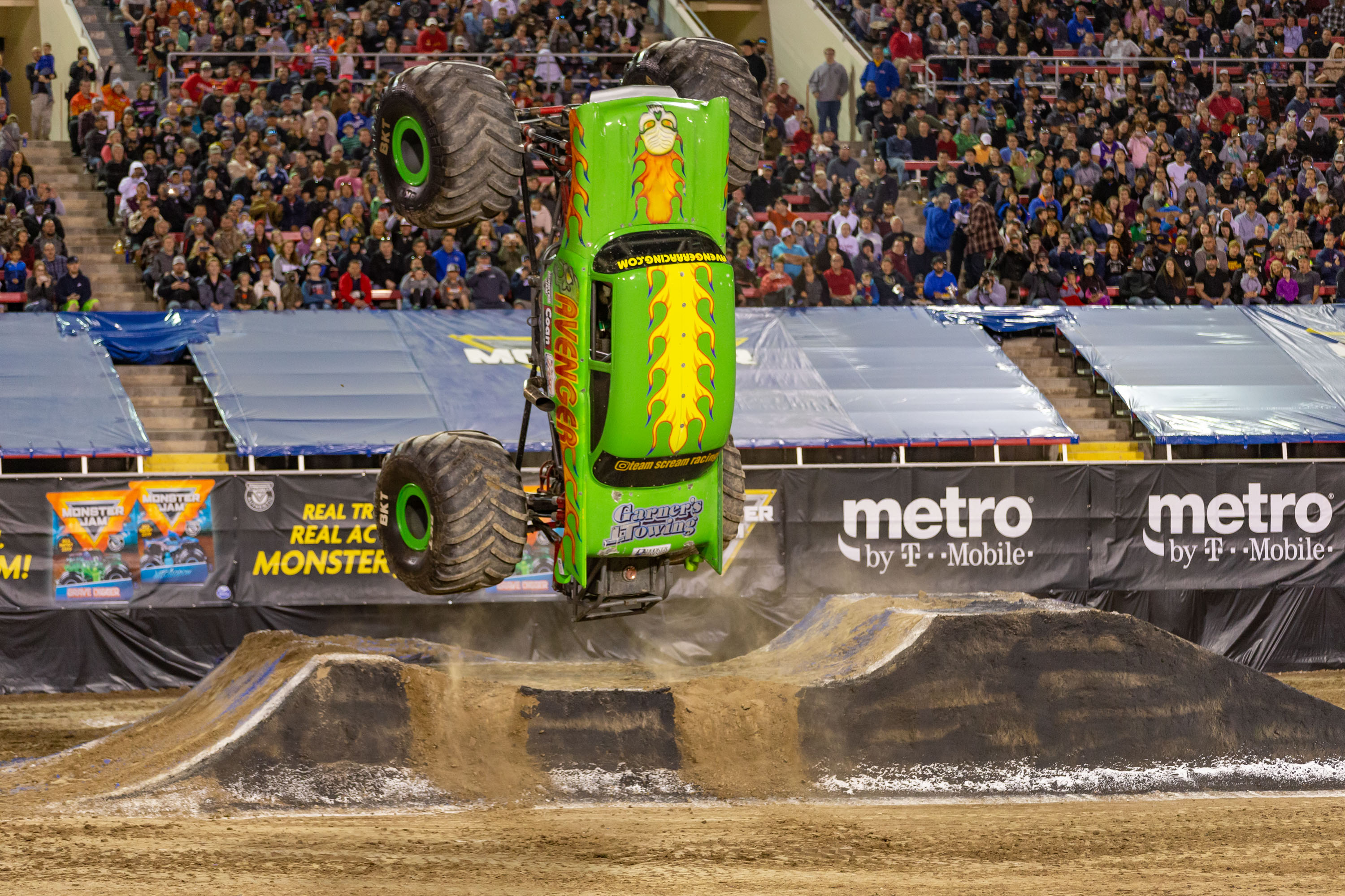 Monster Jam at Angel Stadium of Anaheim Horsing Around In LA