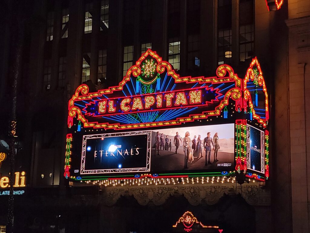 The El Capitan in Hollywood, California