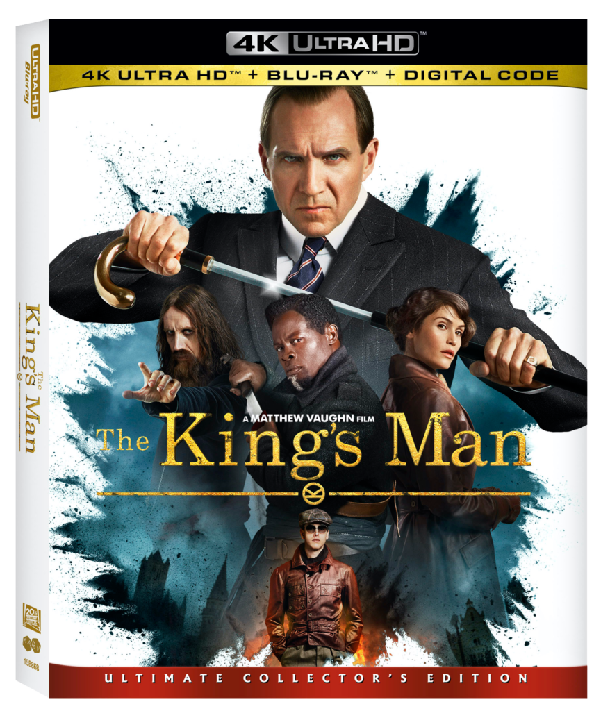 The King's Man Blu-Ray/DVD Cover Art