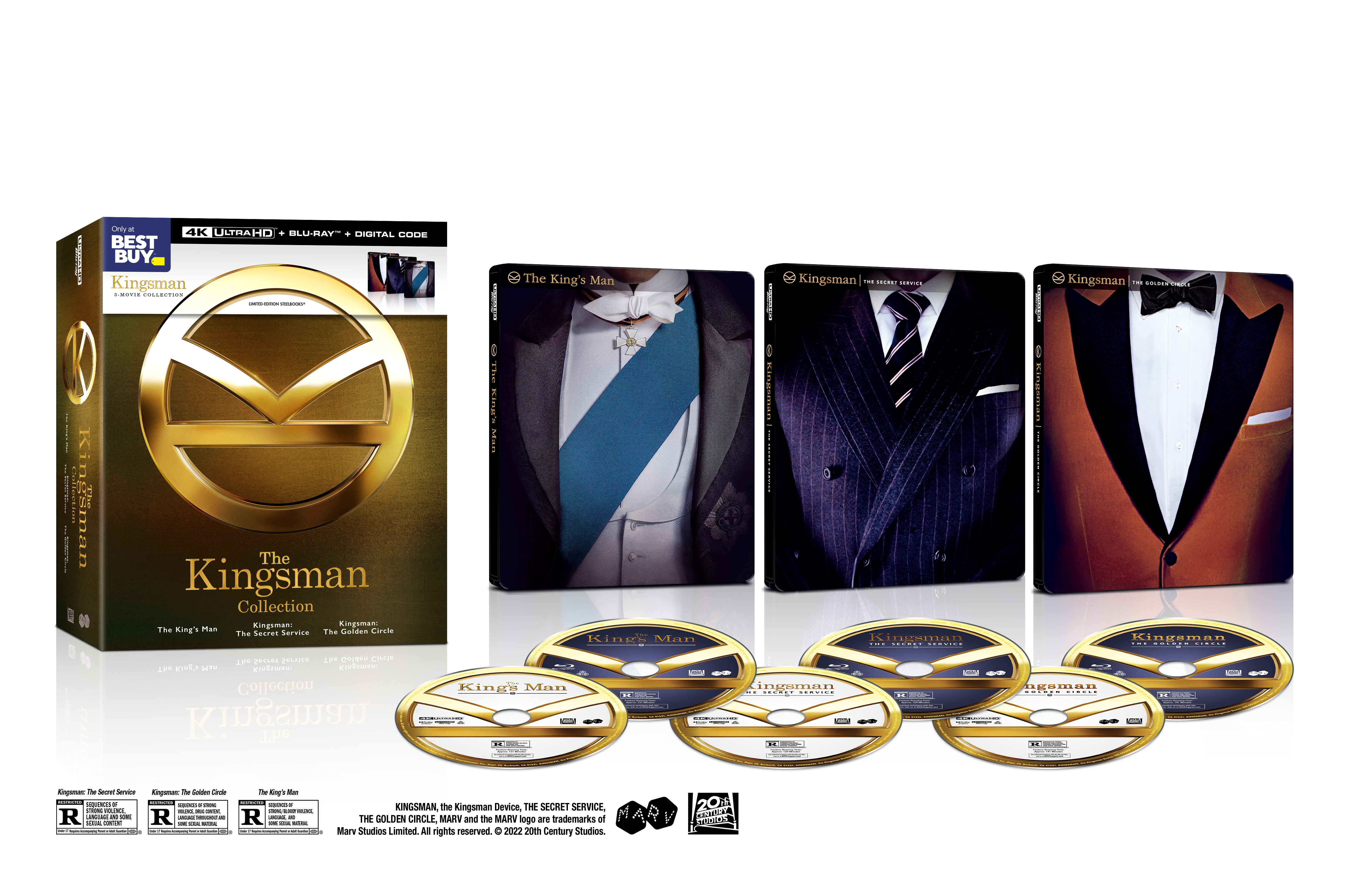 The King's Man DVD Collection