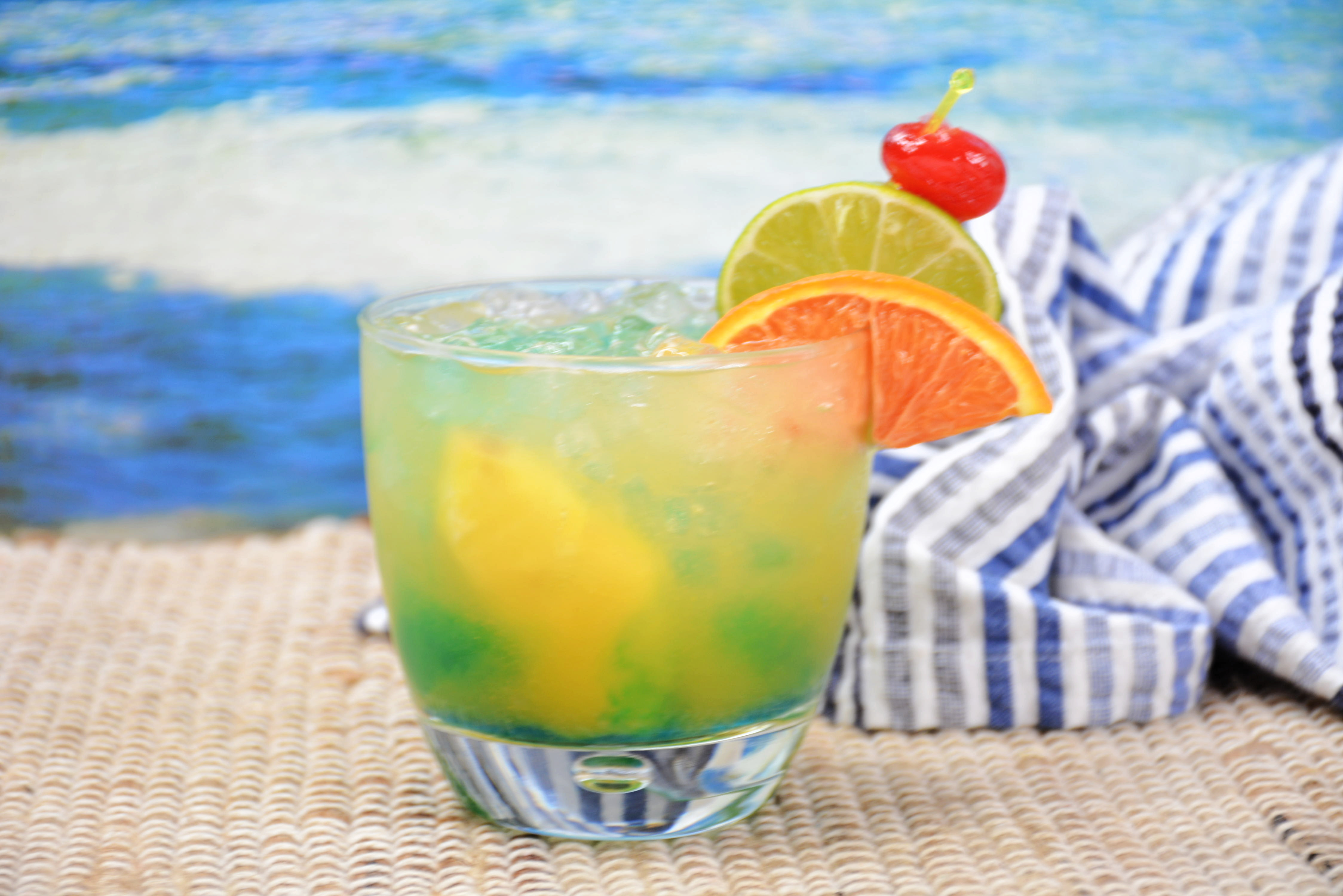 Salty Beach Cocktail Summer drink