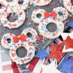 Patriotic Mickey Donut Cookies