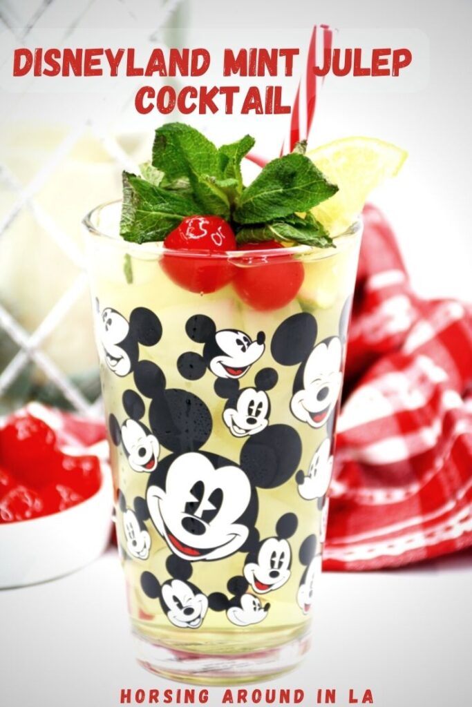 Disneyland Mint Julep Cocktail for Disney's 67th Anniversary 