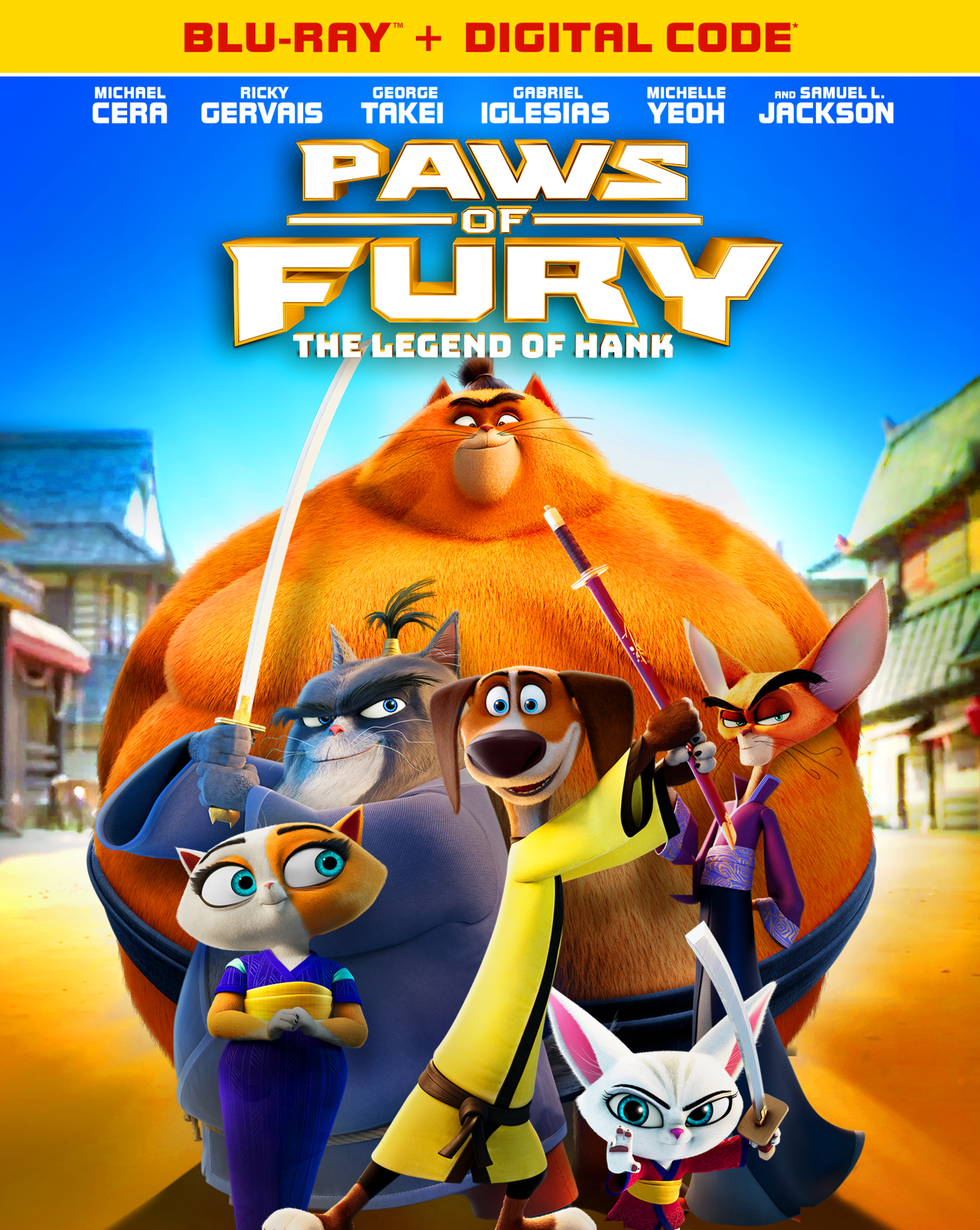 Paws of Fury: The Legend of Hank is now available on Digital +