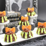 Halloween Minnie Mouse Mini Bundt Cake