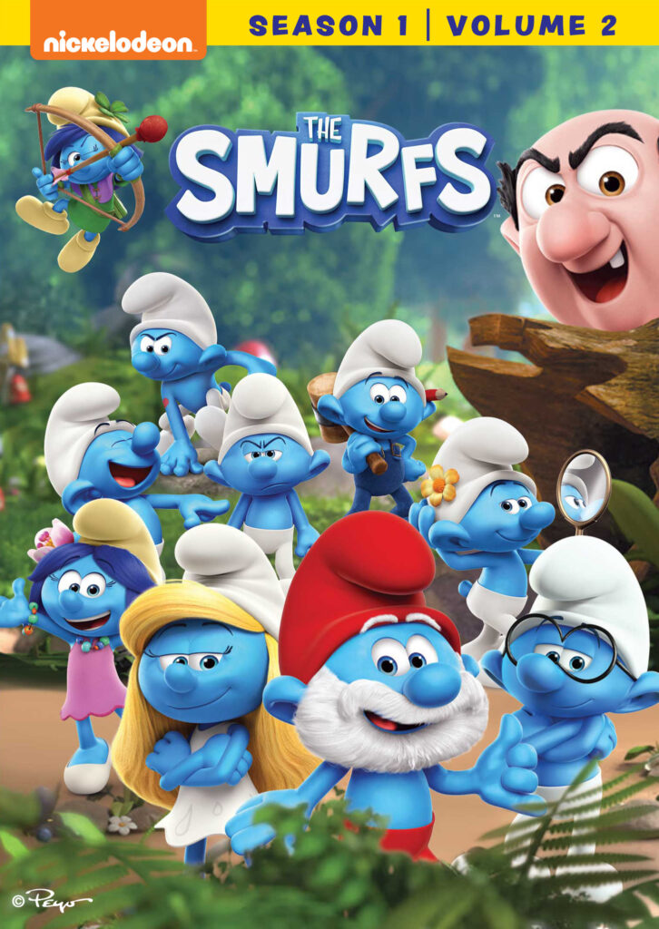 The Smurfs DVD art