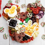 Holiday Mickey Mouse Charcuterie Board