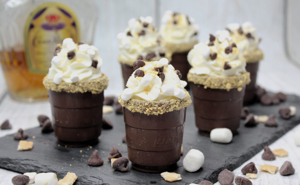 Chocolate S'mores Shots