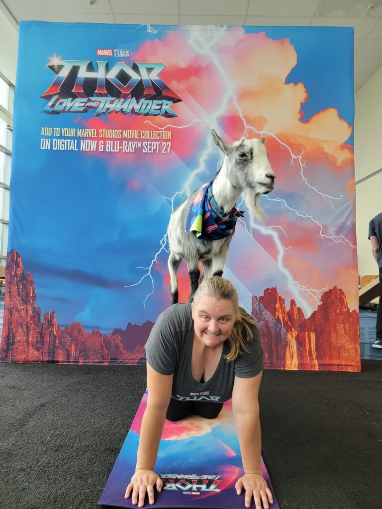 D23 Goat Yoga!
D23: The Ultimate Disney Fan Event.