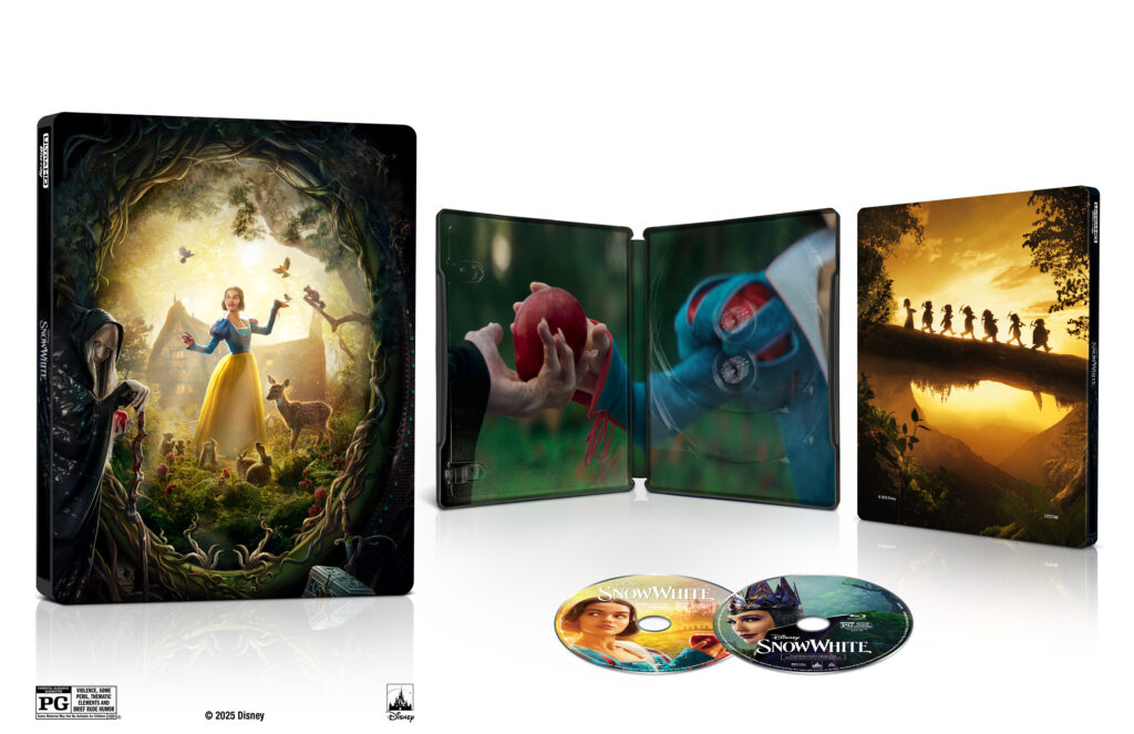 Disney’s Snow White Brings Magic Home! Limited Edition Alert: 4K SteelBook Collectible