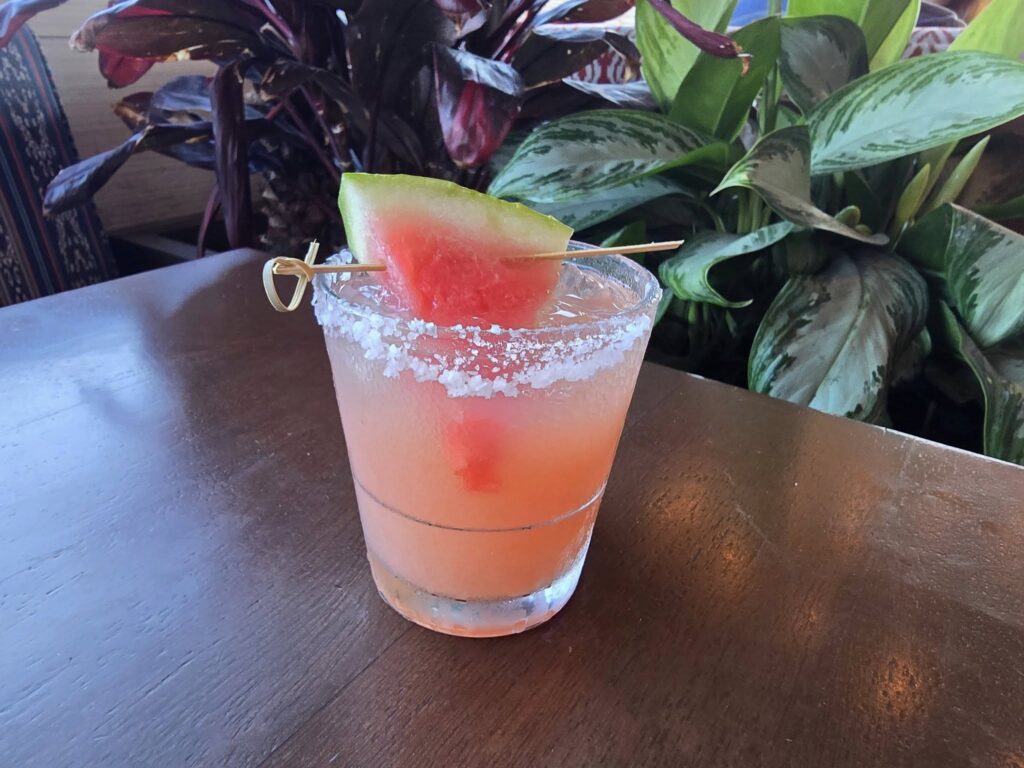 Watermelon Margarita at Pacific Catch