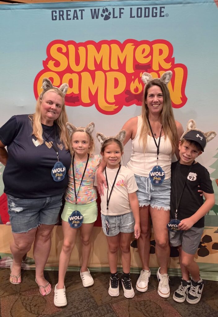 Family making memories during a Great Wolf Lodge getaway with the Great Wolf Lodge Wolf Passes
